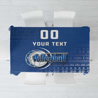 Custom Slovakia Volleyball Tablecloth Come On Repre