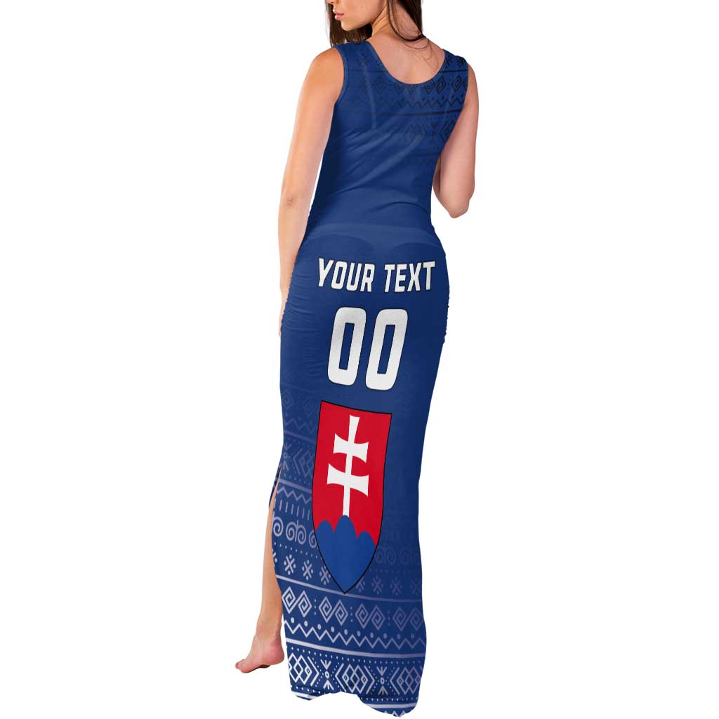 Custom Slovakia Volleyball Tank Maxi Dress Come On Repre