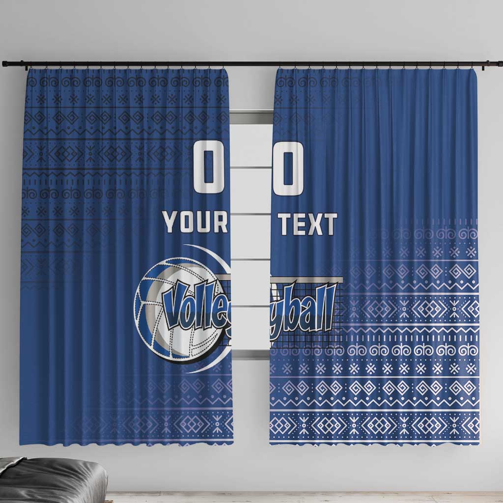 Custom Slovakia Volleyball Window Curtain Come On Repre