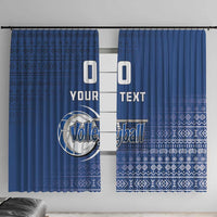 Custom Slovakia Volleyball Window Curtain Come On Repre
