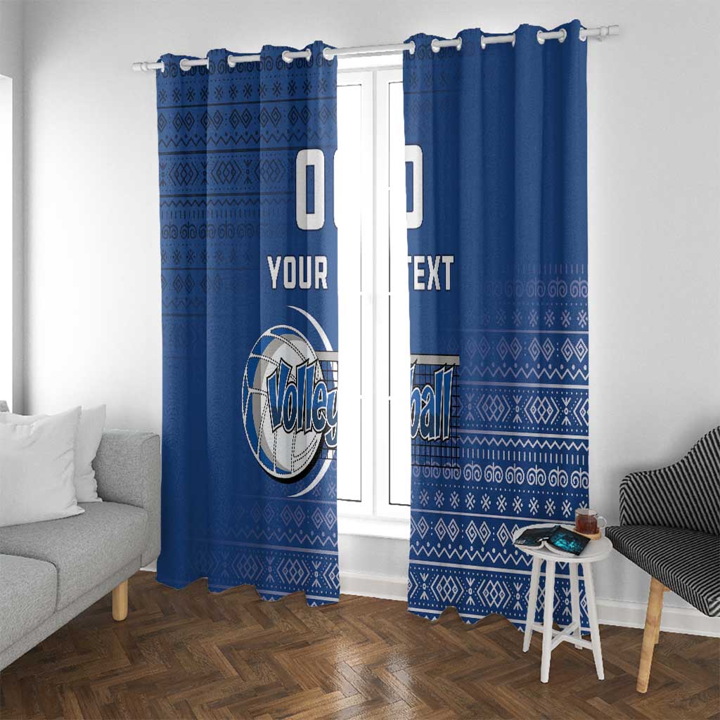 Custom Slovakia Volleyball Window Curtain Come On Repre