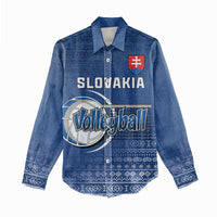 Custom Slovakia Volleyball Women Casual Shirt Come On Repre