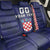 Custom Croatia Volleyball Back Car Seat Cover Go Champions Sahovnica