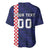 Custom Croatia Volleyball Baseball Jersey Go Champions Sahovnica