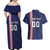 Custom Croatia Volleyball Couples Matching Off Shoulder Maxi Dress and Hawaiian Shirt Go Champions Sahovnica