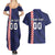 Custom Croatia Volleyball Couples Matching Summer Maxi Dress and Hawaiian Shirt Go Champions Sahovnica