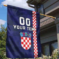 Custom Croatia Volleyball Garden Flag Go Champions Sahovnica