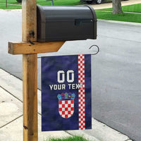 Custom Croatia Volleyball Garden Flag Go Champions Sahovnica