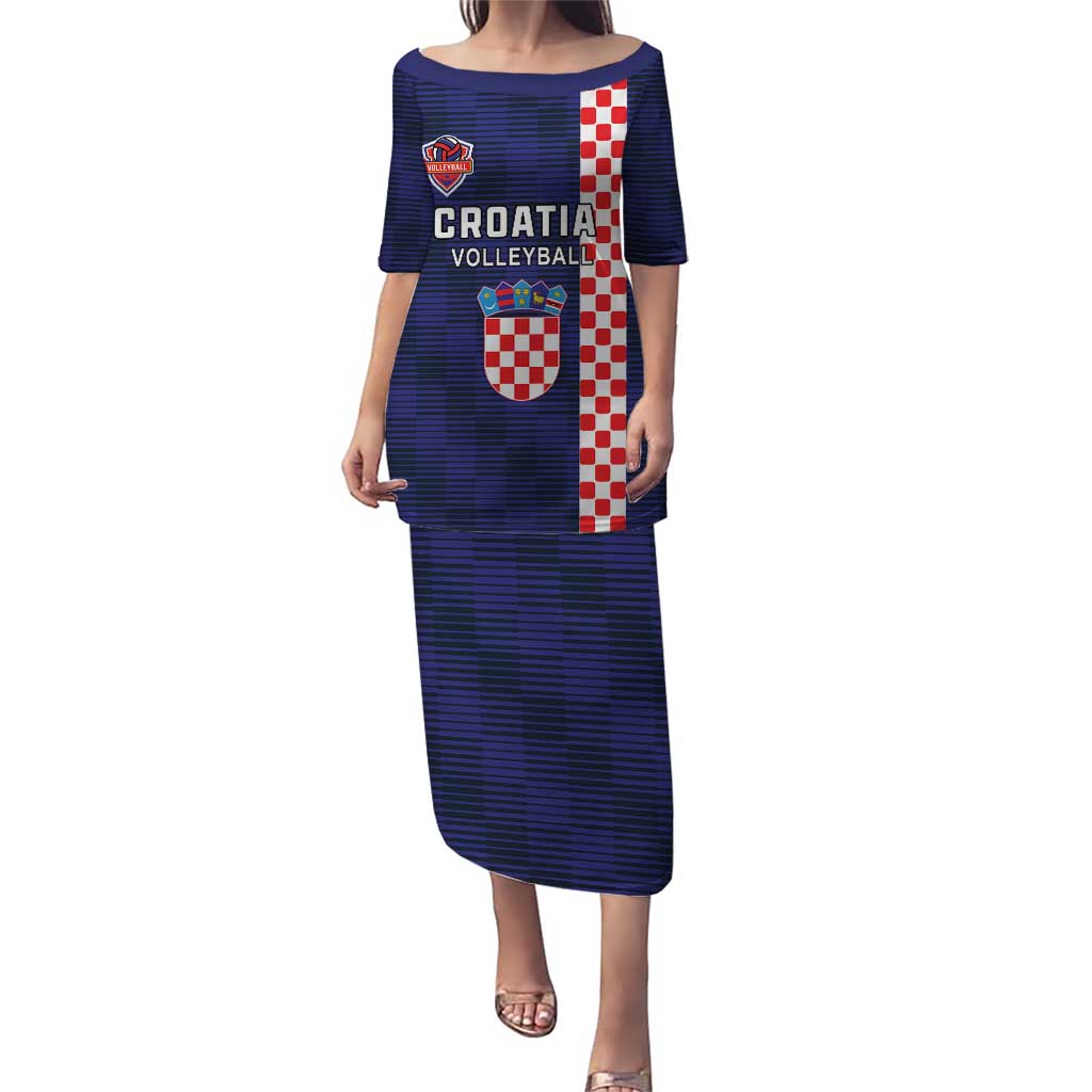 Custom Croatia Volleyball Puletasi Go Champions Sahovnica