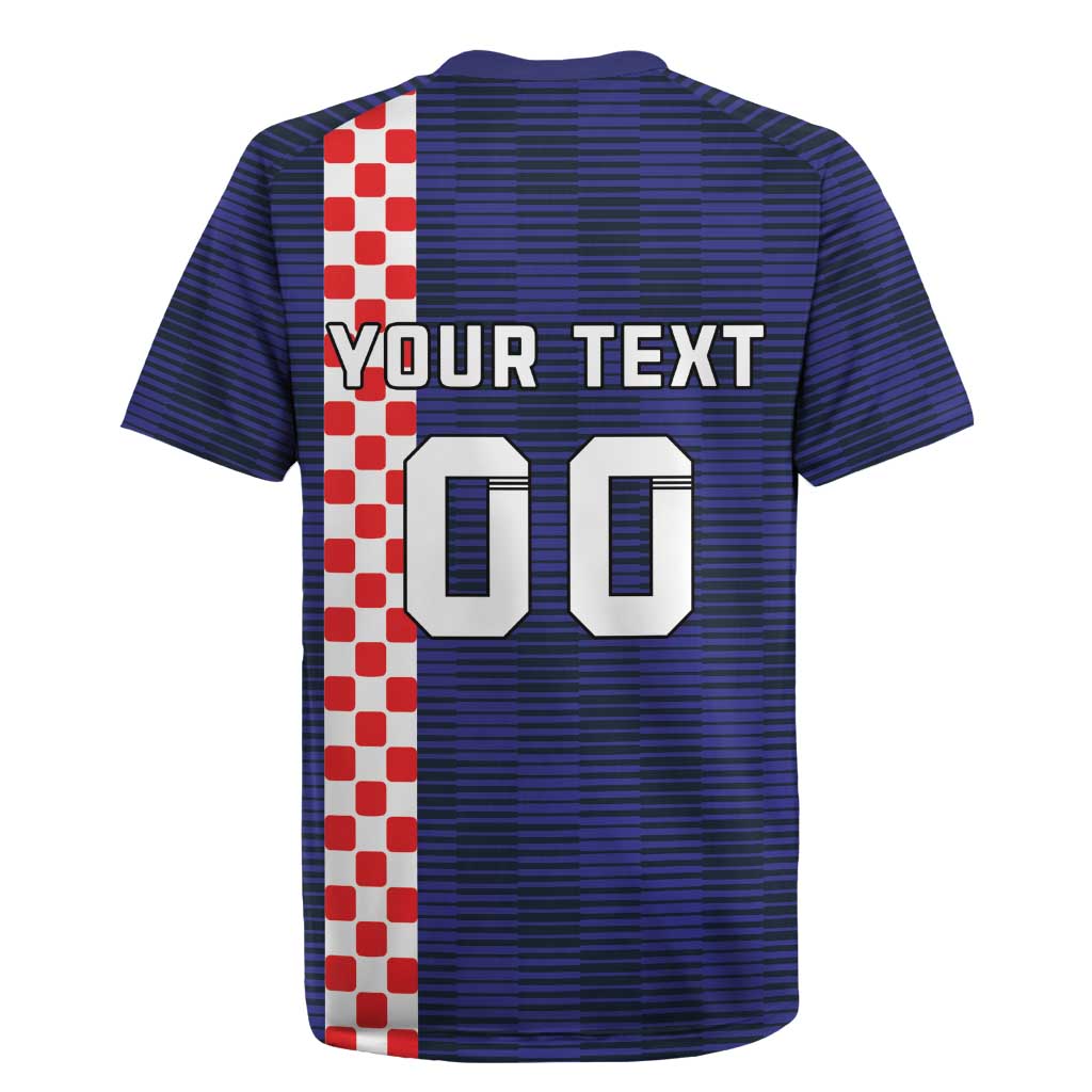 Custom Croatia Volleyball Rugby Jersey Go Champions Sahovnica