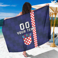 Custom Croatia Volleyball Sarong Go Champions Sahovnica