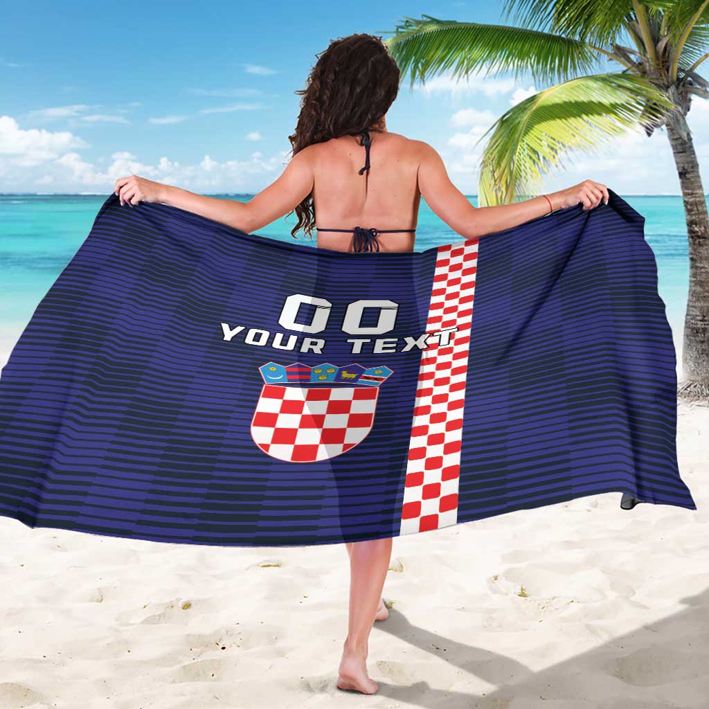 Custom Croatia Volleyball Sarong Go Champions Sahovnica