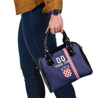 Custom Croatia Volleyball Shoulder Handbag Go Champions Sahovnica