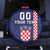 Custom Croatia Volleyball Spare Tire Cover Go Champions Sahovnica
