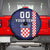 Custom Croatia Volleyball Spare Tire Cover Go Champions Sahovnica