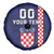 Custom Croatia Volleyball Spare Tire Cover Go Champions Sahovnica