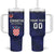 Custom Croatia Volleyball Tumbler With Handle Go Champions Sahovnica