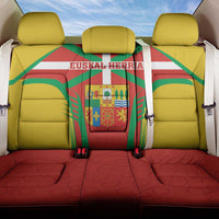 Basque Country Back Car Seat Cover Zazpiak Bat Flag Style
