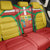 Basque Country Back Car Seat Cover Zazpiak Bat Flag Style