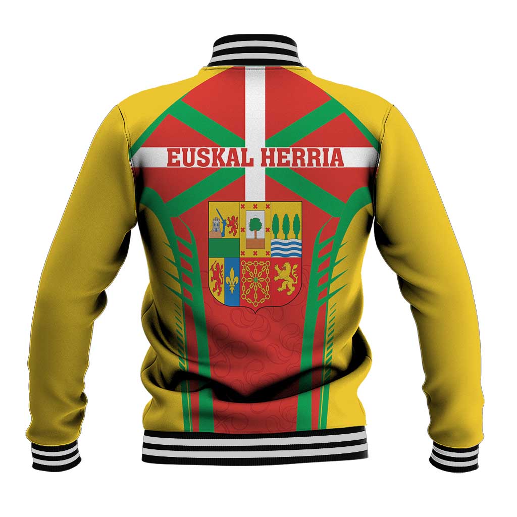 Basque Country Baseball Jacket Zazpiak Bat Flag Style