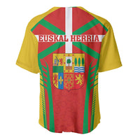 Basque Country Baseball Jersey Zazpiak Bat Flag Style