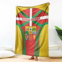 Basque Country Blanket Zazpiak Bat Flag Style