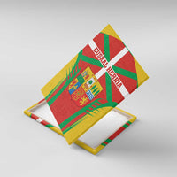 Basque Country Canvas Wall Art Zazpiak Bat Flag Style