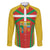 Basque Country Family Matching Long Sleeve Bodycon Dress and Hawaiian Shirt Zazpiak Bat Flag Style