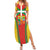 Basque Country Family Matching Summer Maxi Dress and Hawaiian Shirt Zazpiak Bat Flag Style