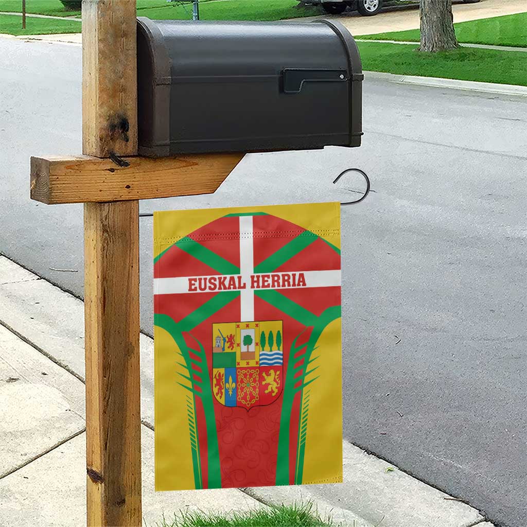 Basque Country Garden Flag Zazpiak Bat Flag Style