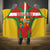 Basque Country Hooded Blanket Zazpiak Bat Flag Style