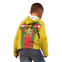 Basque Country Kid Hoodie Zazpiak Bat Flag Style