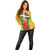 Basque Country Off Shoulder Sweater Zazpiak Bat Flag Style