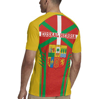 Basque Country Rugby Jersey Zazpiak Bat Flag Style