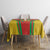 Basque Country Tablecloth Zazpiak Bat Flag Style
