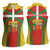Basque Country Women Sleeveless Polo Shirt Zazpiak Bat Flag Style
