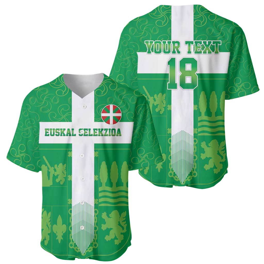 Custom Basque Euskadi Football Baseball Jersey Euskal Selekzioa Go Champion