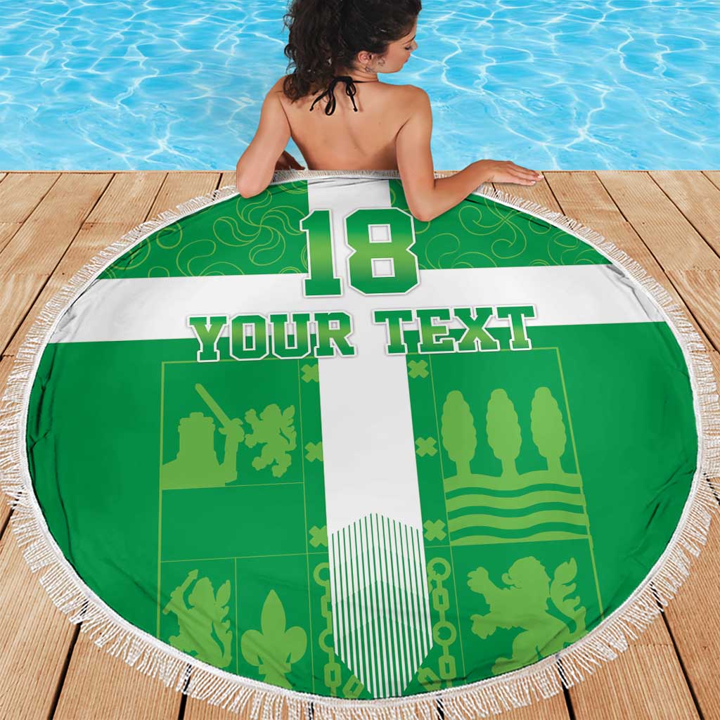 Custom Basque Euskadi Football Beach Blanket Euskal Selekzioa Go Champion