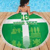 Custom Basque Euskadi Football Beach Blanket Euskal Selekzioa Go Champion