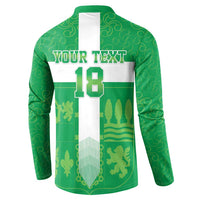 Custom Basque Euskadi Football Button Sweatshirt Euskal Selekzioa Go Champion