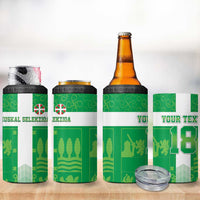 Custom Basque Euskadi Football 4 in 1 Can Cooler Tumbler Euskal Selekzioa Go Champion