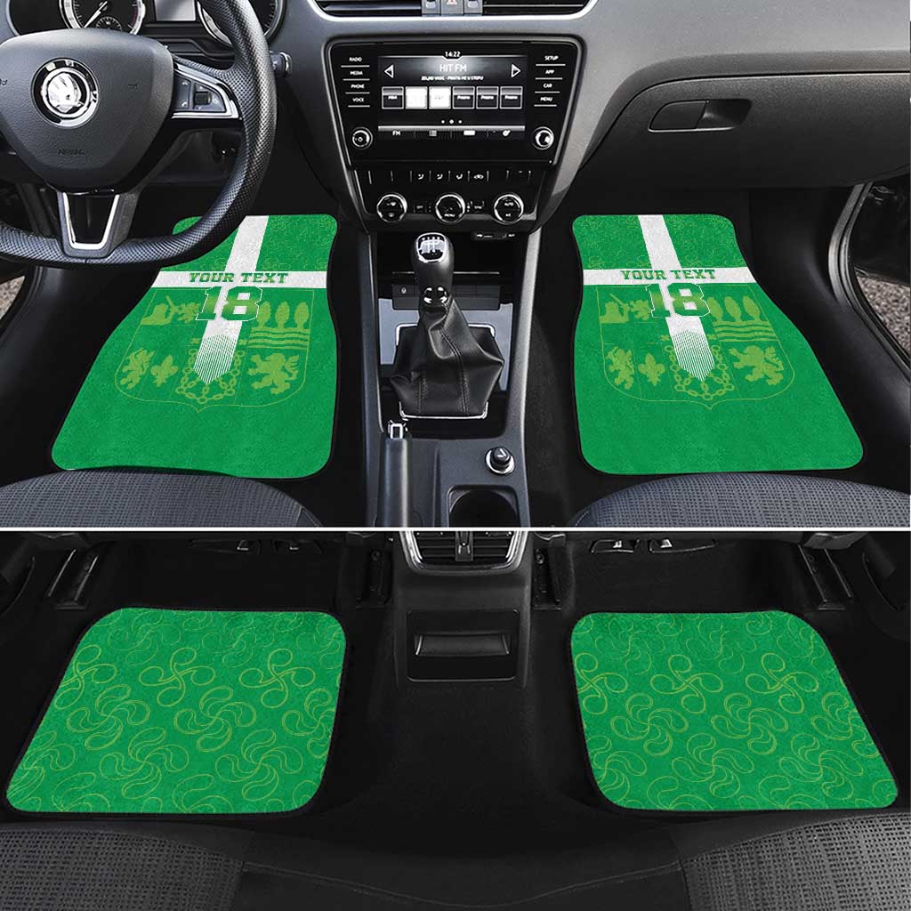 Custom Basque Euskadi Football Car Mats Euskal Selekzioa Go Champion
