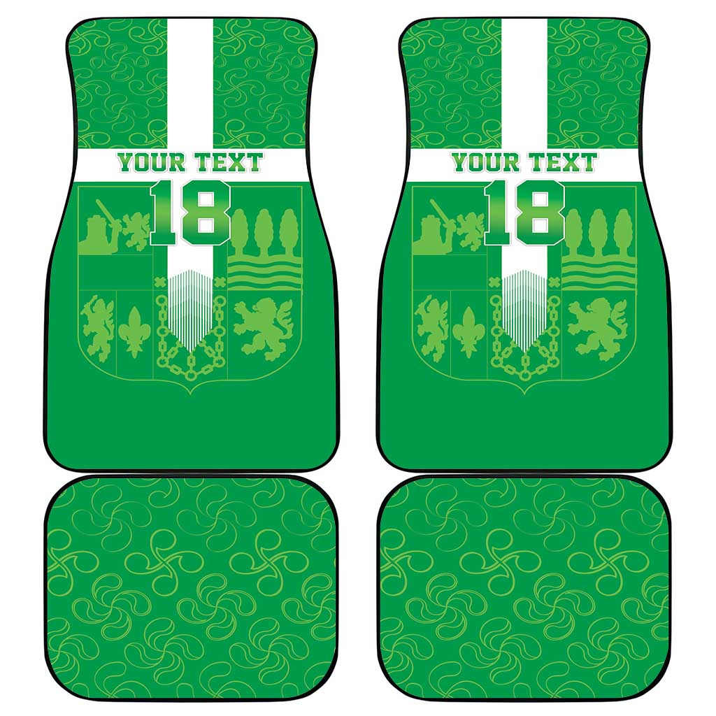 Custom Basque Euskadi Football Car Mats Euskal Selekzioa Go Champion