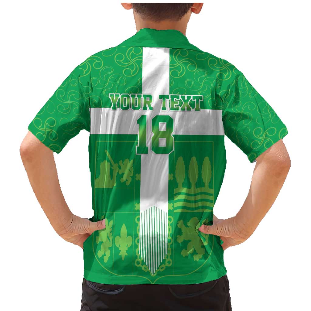 Custom Basque Euskadi Football Family Matching Mermaid Dress and Hawaiian Shirt Euskal Selekzioa Go Champion