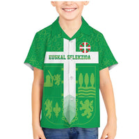 Custom Basque Euskadi Football Family Matching Mermaid Dress and Hawaiian Shirt Euskal Selekzioa Go Champion
