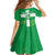 Custom Basque Euskadi Football Family Matching Off The Shoulder Long Sleeve Dress and Hawaiian Shirt Euskal Selekzioa Go Champion