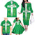 Custom Basque Euskadi Football Family Matching Off The Shoulder Long Sleeve Dress and Hawaiian Shirt Euskal Selekzioa Go Champion