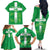 Custom Basque Euskadi Football Family Matching Off The Shoulder Long Sleeve Dress and Hawaiian Shirt Euskal Selekzioa Go Champion
