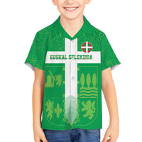 Custom Basque Euskadi Football Family Matching Puletasi and Hawaiian Shirt Euskal Selekzioa Go Champion
