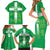 Custom Basque Euskadi Football Family Matching Short Sleeve Bodycon Dress and Hawaiian Shirt Euskal Selekzioa Go Champion